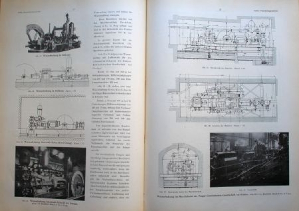 Riedler "Schnell Betrieb Maschinenbetriebe" Engine and Machine technology 1899 (1575)